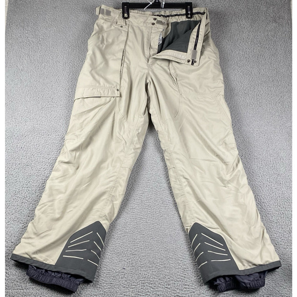 Columbia Titanium Omni-Tech Waterproof Snowboard Ski Pants Men's XL 38x33 Beige - Picture 1 of 13